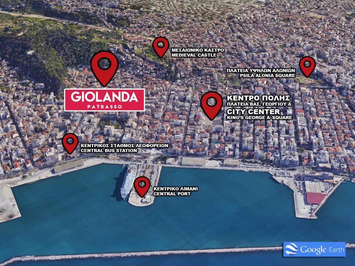 Giolanda Patrasso - Modern Apartment In The Center Of Patras Buitenkant foto